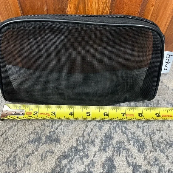 Bala Black Mesh cosmetic exercise toiletries bag - Picture 2 of 6